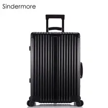 

Sindermore Carry On Vintage Rolling Hardside Luggage Suitcase With Wheels Travel Suitcase 20"24"26"28" Custom laser engraving