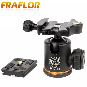 Aluminum Panoramic 360 Degree Ball head with Quick Release Plate 1/4" To 3/8" Screw Nut Max Load 6KG Camera Video Q06 Tripod
Aluminum Panoramic 360 Degree Ball head with Quick Release Plate 1/4" To 3/8" Screw Nut Max Load 6KG Camera Video Q06 Tripod