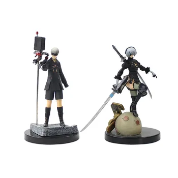 15cm 2styles NieR:Automata YoRHa No.2 Type B 2B and YoRHa No 9 Type S 9S Type B 2B girl and boy 2styles PVC Action Figure Model
15cm 2styles NieR:Automata YoRHa No.2 Type B 2B and YoRHa No 9 Type S 9S Type B 2B girl and boy 2styles PVC Action Figure Model