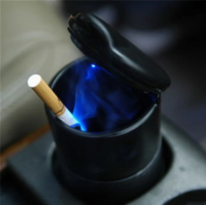 1PC Eco-friendly Plastic Ashtray Portable LED Car Ashtrays Universal Cigarette Cylinder Holder Car Styling Ashtray Holder
1PC Eco-friendly Plastic Ashtray Portable LED Car Ashtrays Universal Cigarette Cylinder Holder Car Styling Ashtray Holder