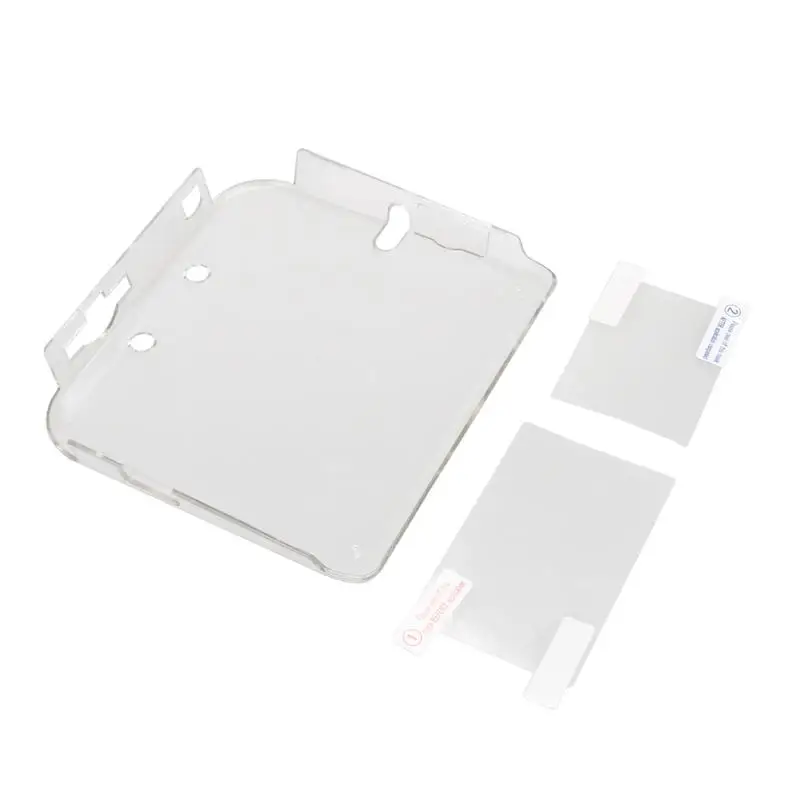 Durable Transparent Plastic Protective Clear Hard Case Cover Shell with Film Protection Set For Nintendo 2DS
Durable Transparent Plastic Protective Clear Hard Case Cover Shell with Film Protection Set For Nintendo 2DS