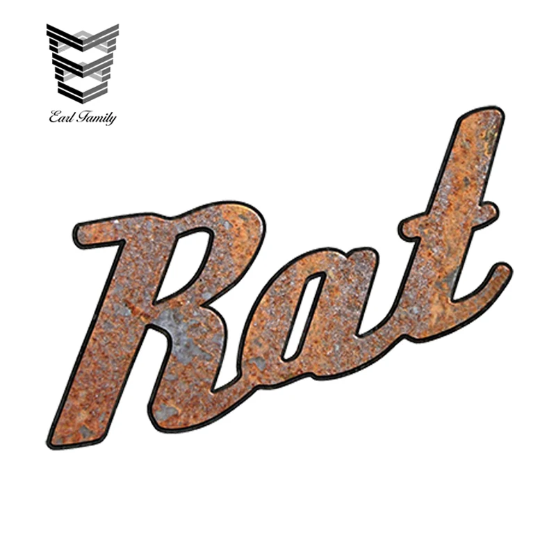 EARLFAMILY 12cm X 9cm Car Sticker Waterproof Graphics Rat Rod "Rat" Decal Vintage Car Emblem Style Car Styling Accessories
EARLFAMILY 12cm X 9cm Car Sticker Waterproof Graphics Rat Rod "Rat" Decal Vintage Car Emblem Style Car Styling Accessories