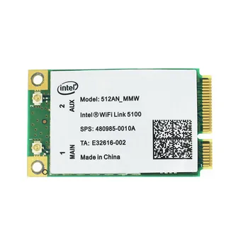 New Intel Original Wifi link 5100 512AN_MMW Wireless PCI-E 300Mbps Wifi Dual band 2.4G/5Ghz Mini Card Fit for Dell Asus Acer
New Intel Original Wifi link 5100 512AN_MMW Wireless PCI-E 300Mbps Wifi Dual band 2.4G/5Ghz Mini Card Fit for Dell Asus Acer