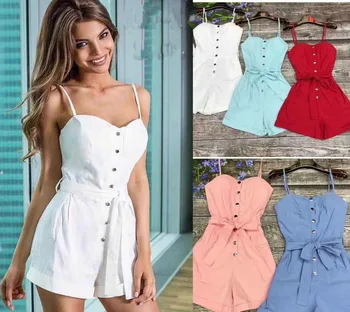 2019 summer new women's jumpsuit sexy sling tube top waist sweet bow body jumpsuit shorts woman
2019 summer new women's jumpsuit sexy sling tube top waist sweet bow body jumpsuit shorts woman