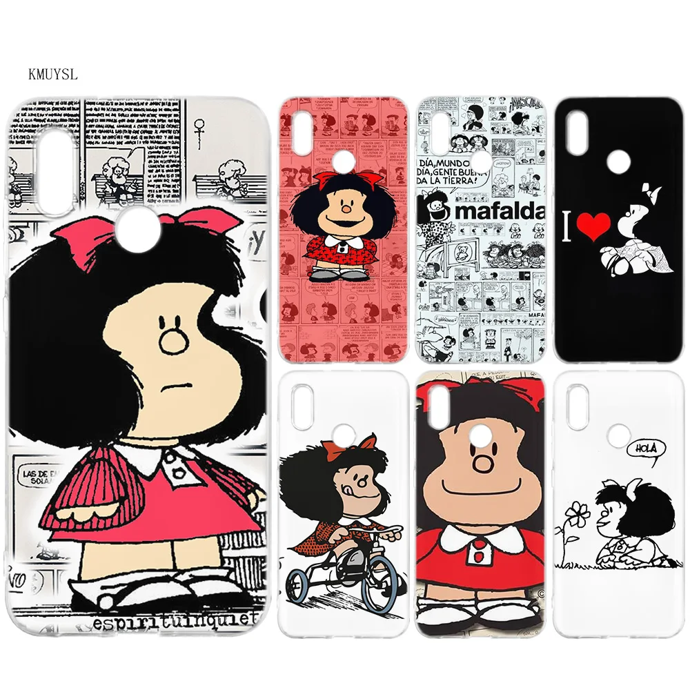 KMUYSL Mafalda Silicone Case Cover for Xiaomi Mi A2 Lite Redmi 6 6A Note 5 5A Pro Prime S2 Y2 6X A1 5X
KMUYSL Mafalda Silicone Case Cover for Xiaomi Mi A2 Lite Redmi 6 6A Note 5 5A Pro Prime S2 Y2 6X A1 5X