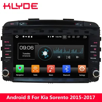 KLYDE 9" IPS 4G Octa Core PX5 Android 8.0 4GB RAM 32GB ROM BT Car DVD Multimedia Player Stereo Radio For Kia Sorento 2015-2017
KLYDE 9" IPS 4G Octa Core PX5 Android 8.0 4GB RAM 32GB ROM BT Car DVD Multimedia Player Stereo Radio For Kia Sorento 2015-2017