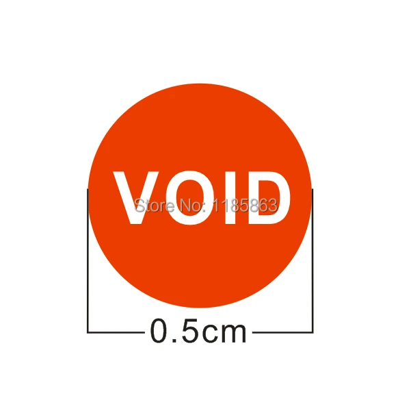 Factory Direct diameter 5mm warranty sticker Red fragile label 500pcs / lot free shipping
Factory Direct diameter 5mm warranty sticker Red fragile label 500pcs / lot free shipping