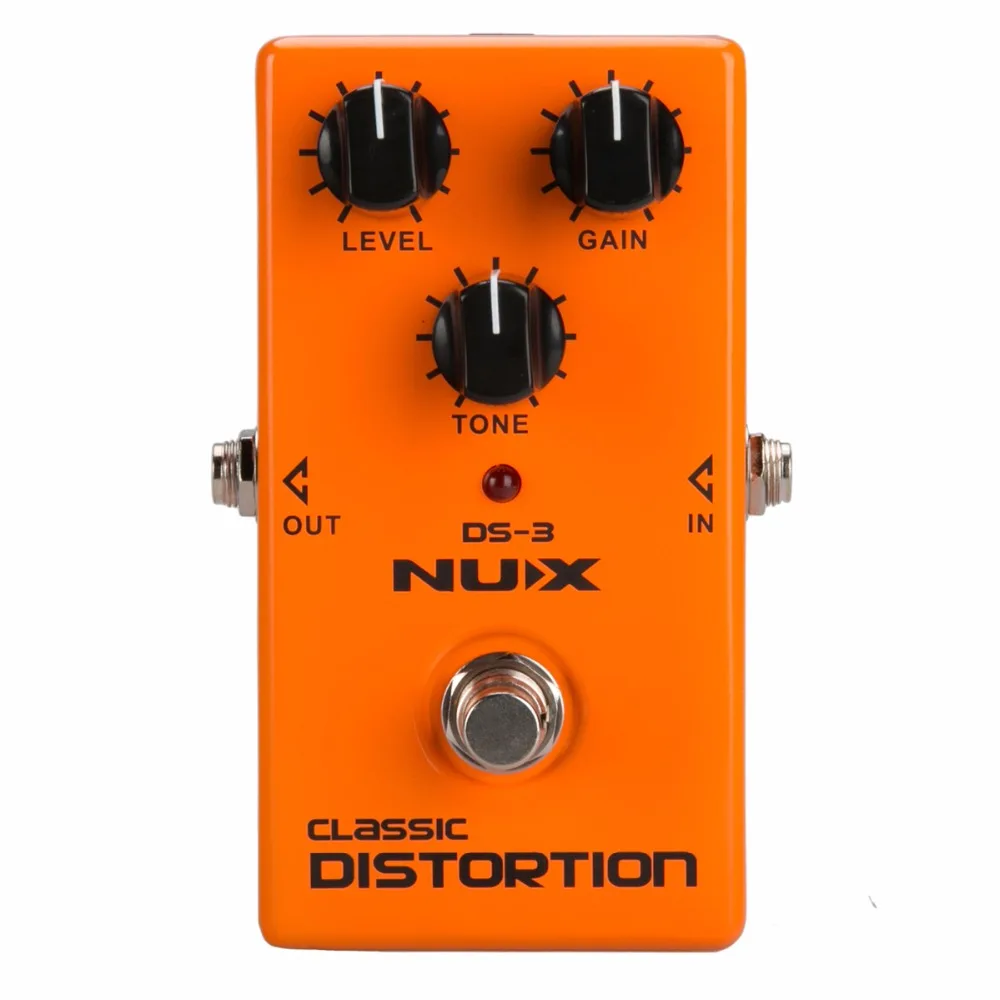 NUX DS3 Classic Tube Distortion guitar Pedal Guitar Effect Pedal Crunch distortion Brown Sound True Bypass guitar effects
NUX DS3 Classic Tube Distortion guitar Pedal Guitar Effect Pedal Crunch distortion Brown Sound True Bypass guitar effects
