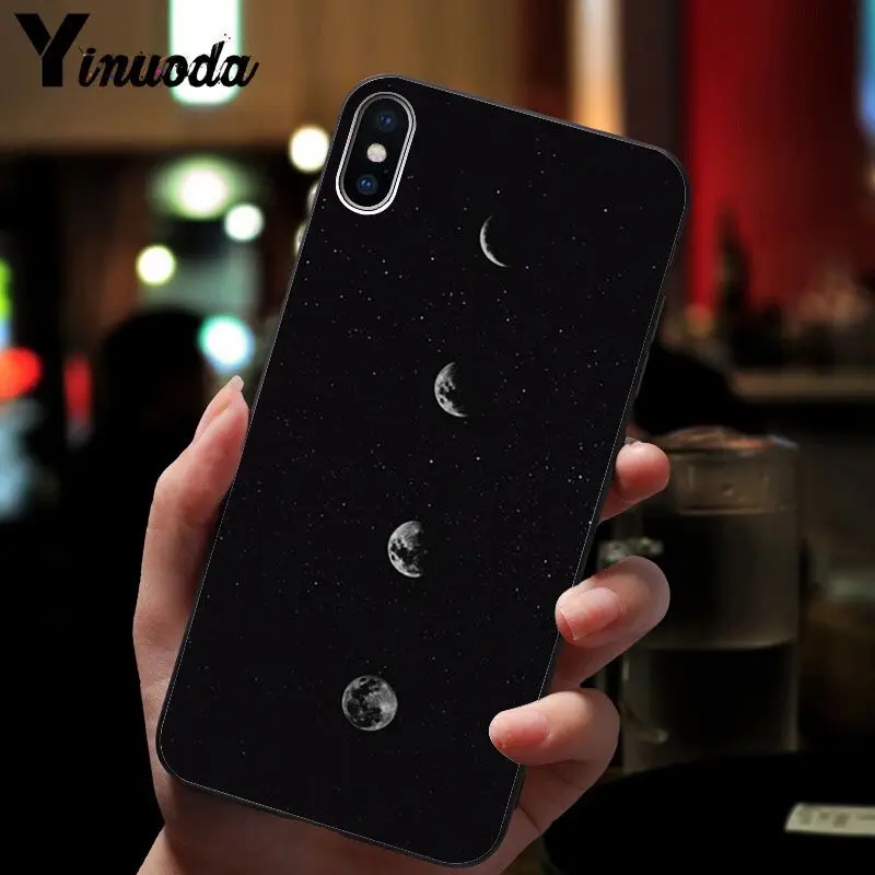 Starry sky moon