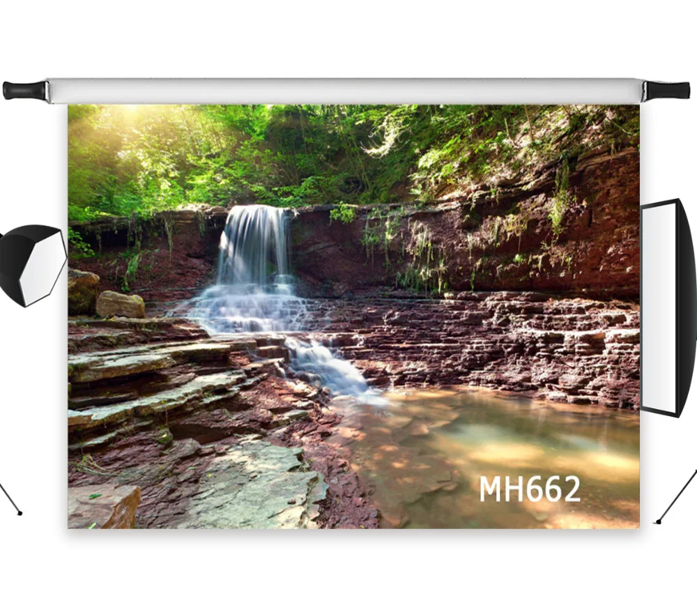 LB Polyester & Vinyl Backdrops Background For Photography Studio Backdrop Photo Props Forest Waterfall Red Layered Rock Decor
LB Polyester & Vinyl Backdrops Background For Photography Studio Backdrop Photo Props Forest Waterfall Red Layered Rock Decor
