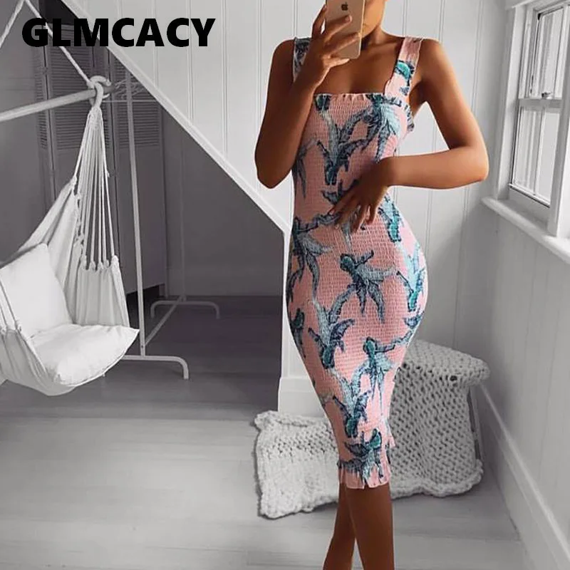 Women Slip Dress Floral Printed Ladies Spaghetti Strap Slim Bodycon Summer Beach Dress Boho Sundress Casual Strap Dress
Women Slip Dress Floral Printed Ladies Spaghetti Strap Slim Bodycon Summer Beach Dress Boho Sundress Casual Strap Dress