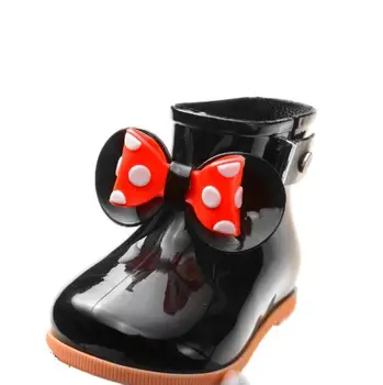 Kids Boots Baby Girls Jelly Cute Bowknot Rain Shoes Red/Pink/Black/Green/Yellow Waterproof Soft Ankle Boot Children PVC Shoes
Kids Boots Baby Girls Jelly Cute Bowknot Rain Shoes Red/Pink/Black/Green/Yellow Waterproof Soft Ankle Boot Children PVC Shoes