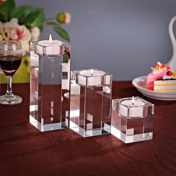 Clear Quartz Crystal Cube Tealight Candle Holder Glass Tealight Holders For Wedding Candelabra Centerpieces
Clear Quartz Crystal Cube Tealight Candle Holder Glass Tealight Holders For Wedding Candelabra Centerpieces