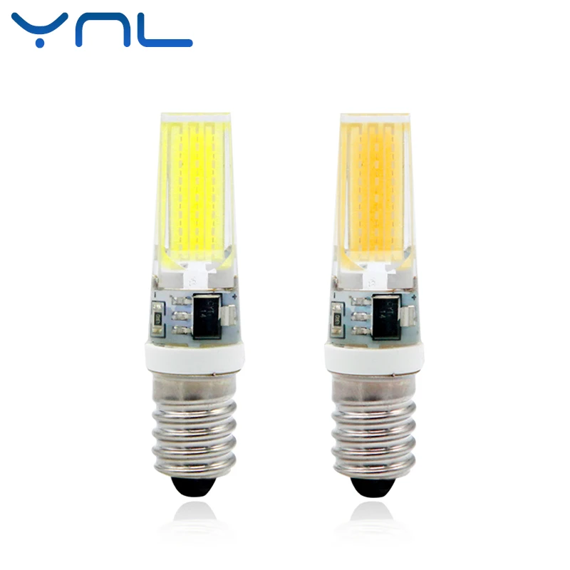 YNL Dimmable LED E14 Lamp AC 220V 9W Mini COB LED E14 Bulb NEW Arrival 360 Beam Angle Replace Halogen Chandelier Lights
YNL Dimmable LED E14 Lamp AC 220V 9W Mini COB LED E14 Bulb NEW Arrival 360 Beam Angle Replace Halogen Chandelier Lights