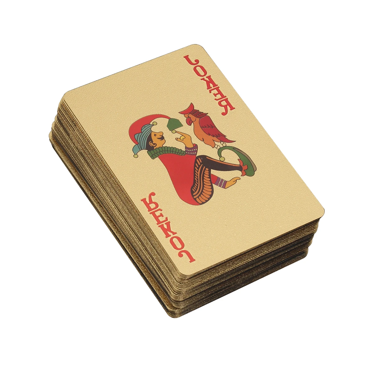 24K Gold Playing Cards Poker Game Deck Gold Foil Poker Set Plastic Magic Card Waterproof Cards Magic
24K Gold Playing Cards Poker Game Deck Gold Foil Poker Set Plastic Magic Card Waterproof Cards Magic