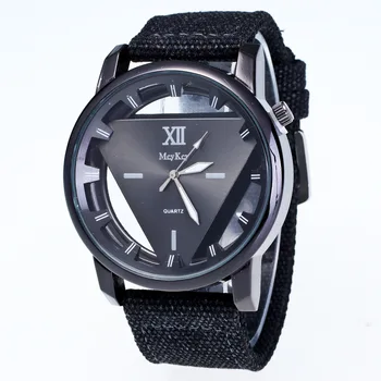 Hesiod Hollow Triangle Watch Canvas Casual Women Watch Black/White/Green/Pink/Blue Sport Watch
Hesiod Hollow Triangle Watch Canvas Casual Women Watch Black/White/Green/Pink/Blue Sport Watch