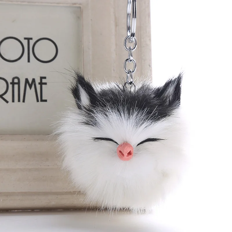 Cat Shape Fluffy Fur Pompom Balls Key Chains Car Bag Pendant for Women Faux Rabbit Fur Pompoms Keychain Keyring Dropshipping
Cat Shape Fluffy Fur Pompom Balls Key Chains Car Bag Pendant for Women Faux Rabbit Fur Pompoms Keychain Keyring Dropshipping