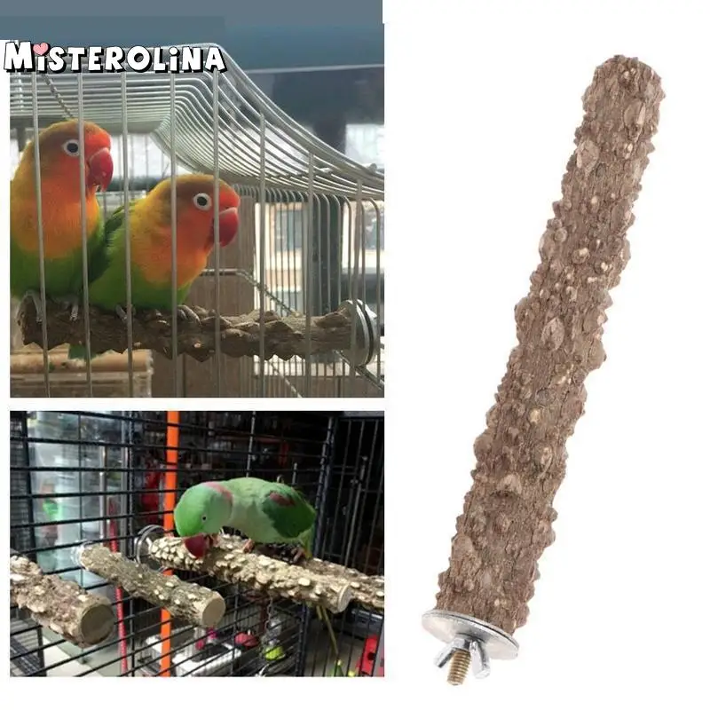 10cm/20cm/30cm Nature Wooden Bird Parrot Stand Holder Paw Grinding Perch Chew Pets Toys Hanging Cage PAM6331
10cm/20cm/30cm Nature Wooden Bird Parrot Stand Holder Paw Grinding Perch Chew Pets Toys Hanging Cage PAM6331