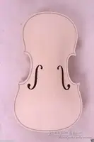 4/4 White violin unfinished violin Flame maple wood 4/4 High quality New