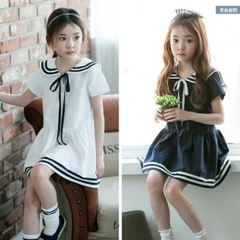 3-14 Y New 2019 Girl Navy Dress Summer Teens Girls Dresses Big Boys Lol Dolls Clothes Vestido Korean Children Clothing GDR660
3-14 Y New 2019 Girl Navy Dress Summer Teens Girls Dresses Big Boys Lol Dolls Clothes Vestido Korean Children Clothing GDR660