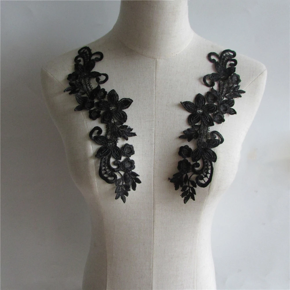 high quality brand new embroidery applique lace neckline Sewing accessories DIY decoration applique YL265 a pair for sale
high quality brand new embroidery applique lace neckline Sewing accessories DIY decoration applique YL265 a pair for sale