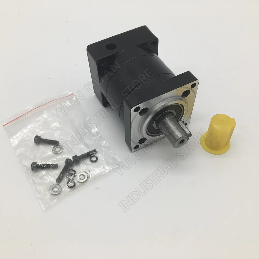Nema23 Planetary Gearbox 36:1 Ratio 57mm Speed Reducer 3000rpm 8mm Input 14mm Output Carbon Steel Gear for Flange Stepper Motor
Nema23 Planetary Gearbox 36:1 Ratio 57mm Speed Reducer 3000rpm 8mm Input 14mm Output Carbon Steel Gear for Flange Stepper Motor