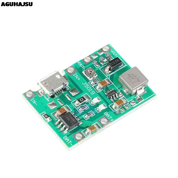 3.7V 9V 5V 2A Adjustable Step Up 18650 Lithium Battery Charging Discharge Integrated Module
3.7V 9V 5V 2A Adjustable Step Up 18650 Lithium Battery Charging Discharge Integrated Module