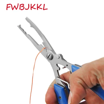 

Stainless Steel Fishing Pliers With Lost Rope And Package 2 Colors Scissors Line Cutter Remove Hook Fishing Tackle Tool