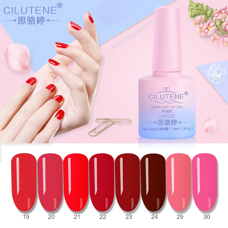 Cilutene 108 Colors UV Gel Nail Polish 10ML Beauty Soak-off Nail Glue UV Gel Lacquer Shilak Nail Art Design Manicure LED Varnish
Cilutene 108 Colors UV Gel Nail Polish 10ML Beauty Soak-off Nail Glue UV Gel Lacquer Shilak Nail Art Design Manicure LED Varnish