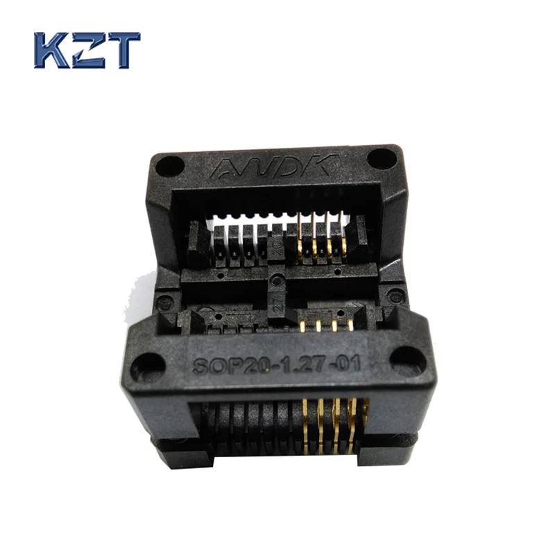 SOP8 IC Test Socket 209mil OTS-20-1.27-01 Burn in Socket Programming Socket Conversion Connector Programmer Adapter
SOP8 IC Test Socket 209mil OTS-20-1.27-01 Burn in Socket Programming Socket Conversion Connector Programmer Adapter