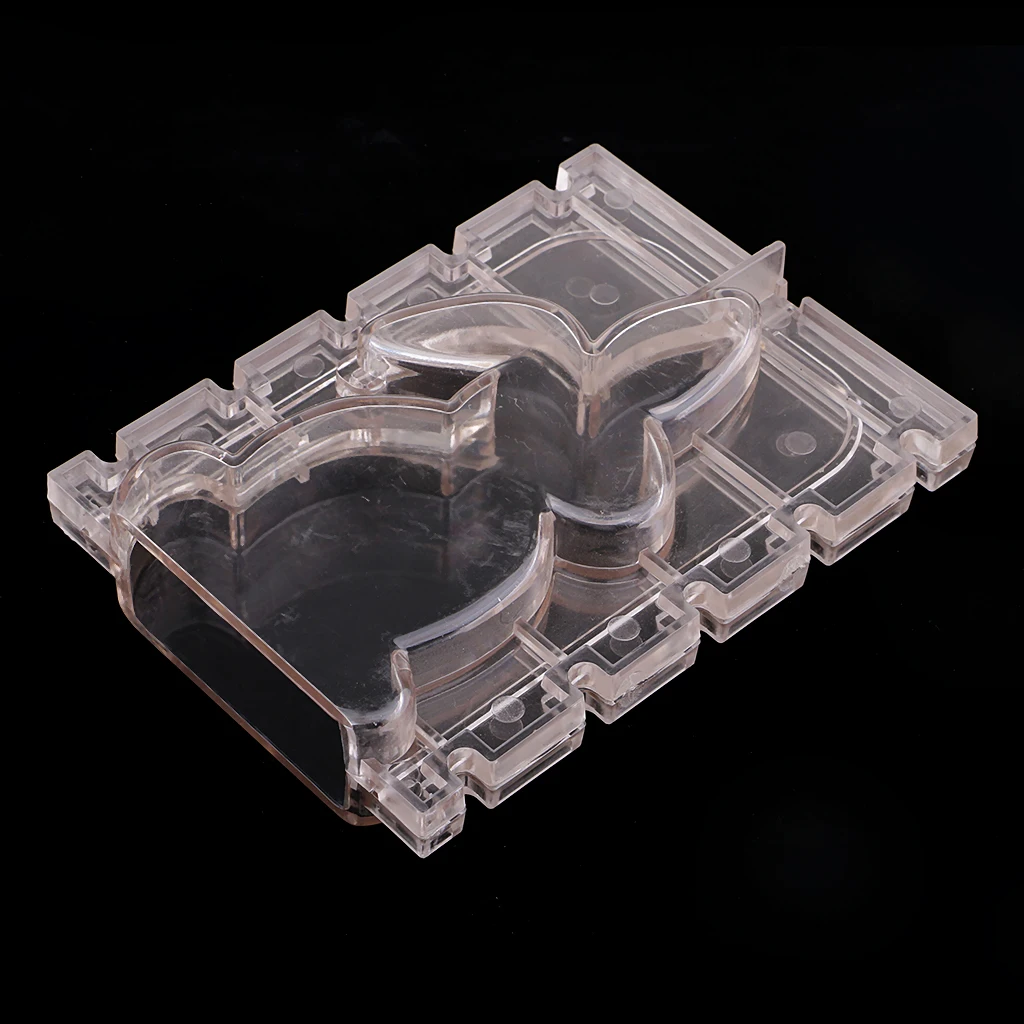 Rabbit Shaped Plastic Candle Making Moulds DIY Soap Mold Handmade Aromatherapy Candle Scented Candle Dried Flower Mold Tools