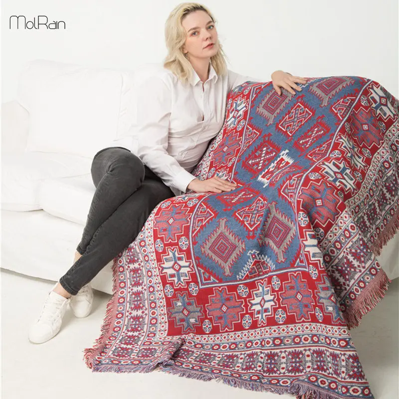 India Sofa towel cotton non-slip national cotton blanket Bohemian sofa blanket blanket sofa cushion Geometric blanket
India Sofa towel cotton non-slip national cotton blanket Bohemian sofa blanket blanket sofa cushion Geometric blanket