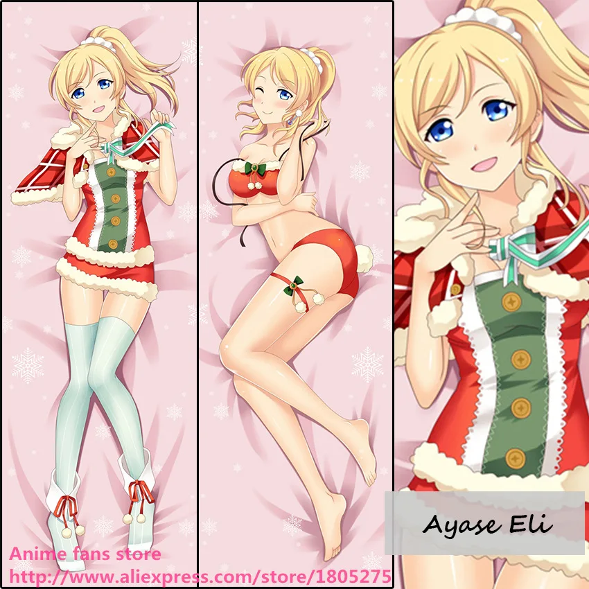 Anime Love Live Ayase Eli Christmas Wear Cute Japanese Pillowcase Pillow Case Cover decorative Hugging Body Bedding
Anime Love Live Ayase Eli Christmas Wear Cute Japanese Pillowcase Pillow Case Cover decorative Hugging Body Bedding