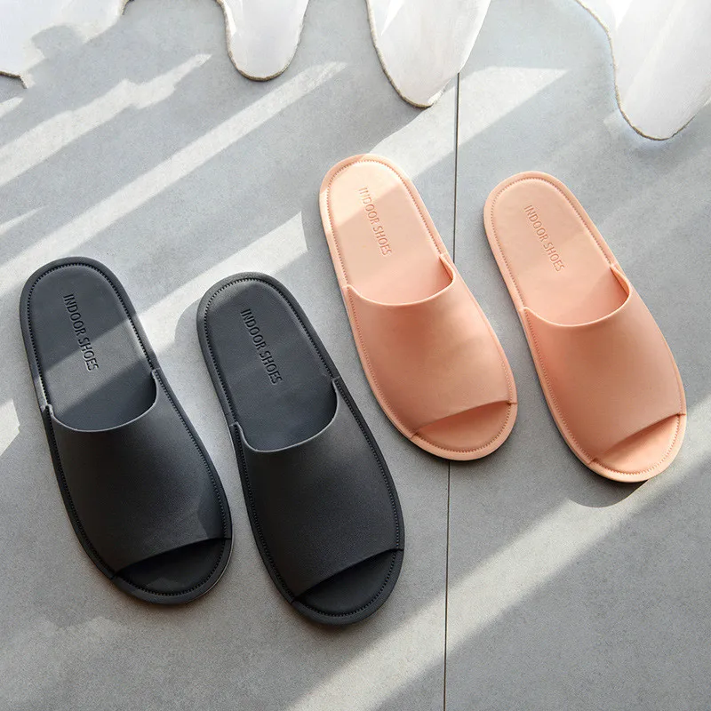 Slippers Men Pure Color Hotel Business Slippers Summer Bathroom Slip-proof Shoes Home Floor Couple Slippers Male Shoes 36-44
Slippers Men Pure Color Hotel Business Slippers Summer Bathroom Slip-proof Shoes Home Floor Couple Slippers Male Shoes 36-44