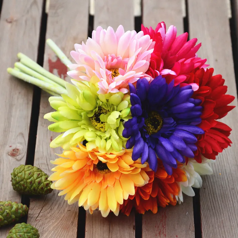 New 10pcs/lot Simulation Chrysanthemum DIY Colorful High Imitation Fashion Silk Flowers Wedding Party Decoration Flowers JH001
New 10pcs/lot Simulation Chrysanthemum DIY Colorful High Imitation Fashion Silk Flowers Wedding Party Decoration Flowers JH001