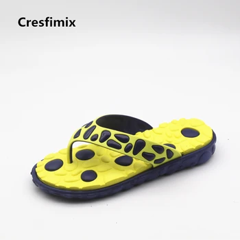 Cresfimix chanclas masculinas male fashion high quality comfortable beach flip flops men soft yellow outside cool flip flops
Cresfimix chanclas masculinas male fashion high quality comfortable beach flip flops men soft yellow outside cool flip flops