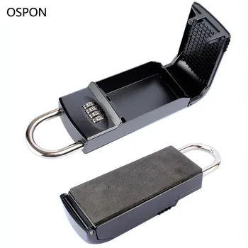 OSPON Key Safe Box 4-digital Password Padlock Keys Storage Organizer Box Hook Security Equipment For Outdoor Home Office Use
OSPON Key Safe Box 4-digital Password Padlock Keys Storage Organizer Box Hook Security Equipment For Outdoor Home Office Use