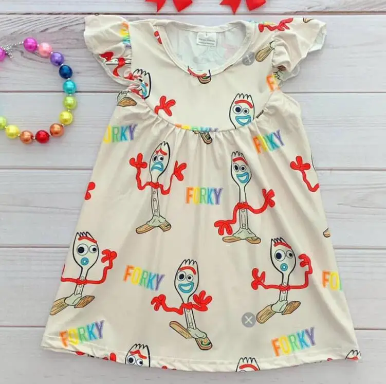 Summer's cutest girl dress cartoon character kids dress boutique children's girl dress
Summer's cutest girl dress cartoon character kids dress boutique children's girl dress