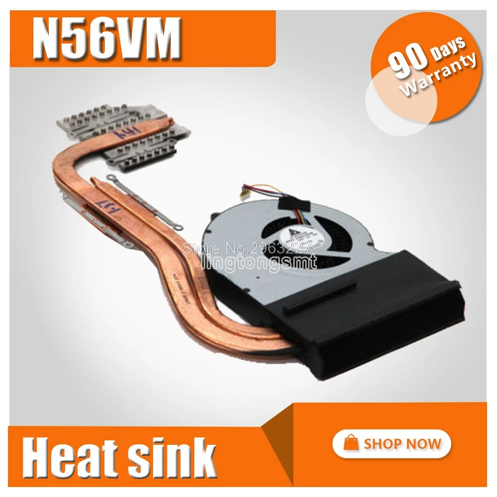 NEW CPU FAN FOR ASUS N56VM N56 cooling fan fan&heatsink original KSB0705HB BK35 heatsink
NEW CPU FAN FOR ASUS N56VM N56 cooling fan fan&heatsink original KSB0705HB BK35 heatsink
