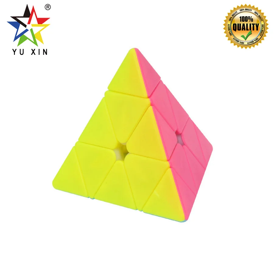 YUXIN Speed Cube Puzzle 3x3x3 Pyramid Professional Smoothly Twist Triangle Magic Cube Colorful Educational Toys For Children
YUXIN Speed Cube Puzzle 3x3x3 Pyramid Professional Smoothly Twist Triangle Magic Cube Colorful Educational Toys For Children