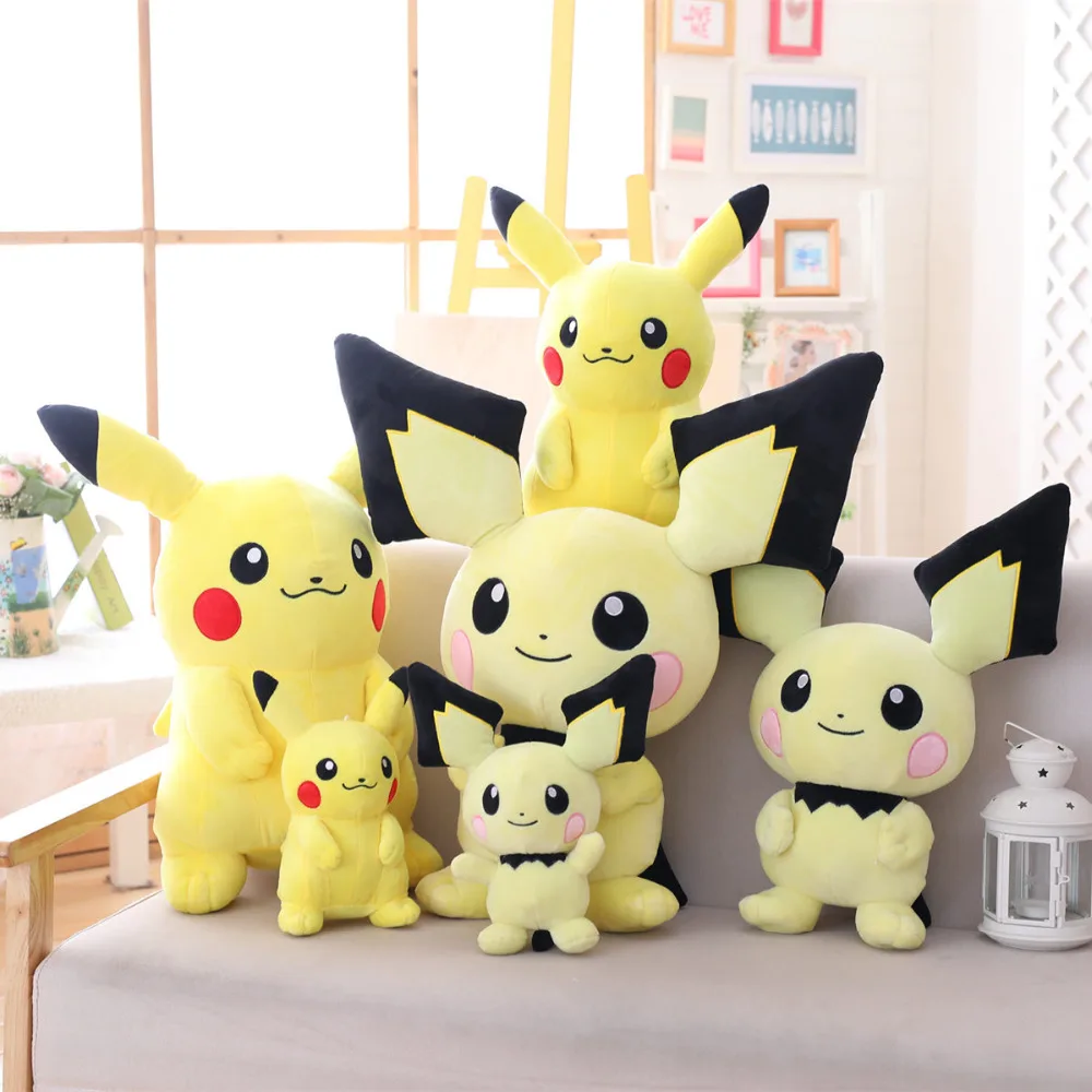 11"/15"/23" plush Pikachu high quality Anime Pikachu Plush Toys Collection Pikachu Plush Doll Toys For kids toys Christmas Gift
11"/15"/23" plush Pikachu high quality Anime Pikachu Plush Toys Collection Pikachu Plush Doll Toys For kids toys Christmas Gift