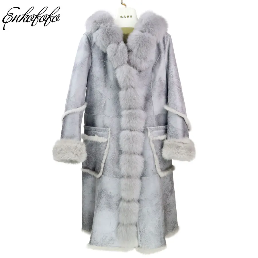 2019 Winter Double-faced Fur Coat Women Hooded Rabbit Fur Liner Genuine Leather Long Jacket Clothes Parkas Real Fox Fur Coat
2019 Winter Double-faced Fur Coat Women Hooded Rabbit Fur Liner Genuine Leather Long Jacket Clothes Parkas Real Fox Fur Coat