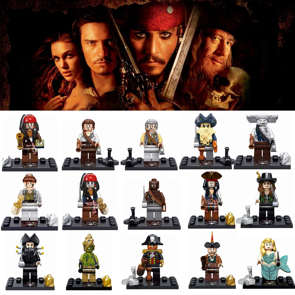 Legoing Pirates Of Caribbean Jack Henry Bounty Pirate Kaygoo Ghost Zombie Sharks Figures Building Blocks Sets Toys With Legoings
Legoing Pirates Of Caribbean Jack Henry Bounty Pirate Kaygoo Ghost Zombie Sharks Figures Building Blocks Sets Toys With Legoings