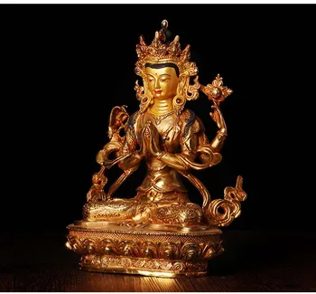 $400--GOOD Buddha # 8 inch -HOME Temple efficacious Protection # Tibetan Buddhism Gilded Shadakshari Avalokitesvara buddha
$400--GOOD Buddha # 8 inch -HOME Temple efficacious Protection # Tibetan Buddhism Gilded Shadakshari Avalokitesvara buddha
