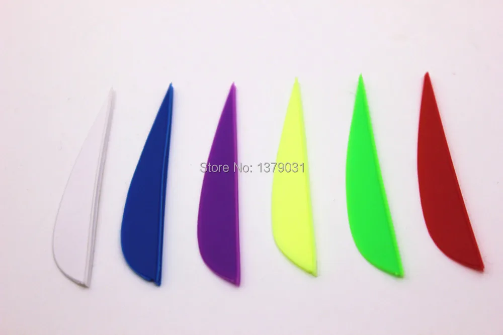 Free shipping 100 pieces 2.5" hunting dolphin vane arrows bows fletching variety of colors
Free shipping 100 pieces 2.5" hunting dolphin vane arrows bows fletching variety of colors