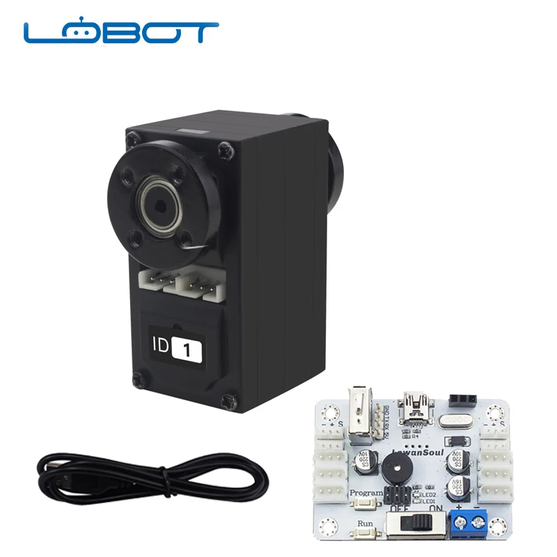 LOBOT Bus Micro Servo LX-15D Motor Metal Gear TTL USB Debug Board Remote Control RC Parts Robot Toys for Children
LOBOT Bus Micro Servo LX-15D Motor Metal Gear TTL USB Debug Board Remote Control RC Parts Robot Toys for Children