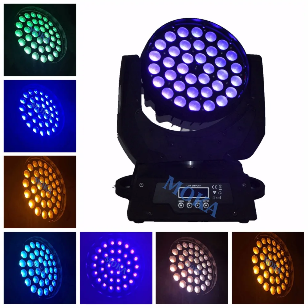 6 Pcs/lot led moving head light 36x10w RGBW 4in1 with flight case packing zoom DMX Disco Effect Equipments
6 Pcs/lot led moving head light 36x10w RGBW 4in1 with flight case packing zoom DMX Disco Effect Equipments
