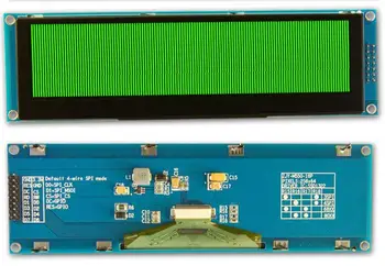5.5 inch 16P SPI Green OLED Screen Module SSD1322 Drive IC 256*64 (Support 16 Grayscale) 3.3V Parallel Interface
5.5 inch 16P SPI Green OLED Screen Module SSD1322 Drive IC 256*64 (Support 16 Grayscale) 3.3V Parallel Interface