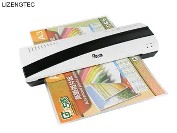 Free Shipping LIZENGTEC Professional Office Hot and Cold Fast Warm-Up Roll Laminator Machine forA3/ A4 Paper Document Photo
Free Shipping LIZENGTEC Professional Office Hot and Cold Fast Warm-Up Roll Laminator Machine forA3/ A4 Paper Document Photo