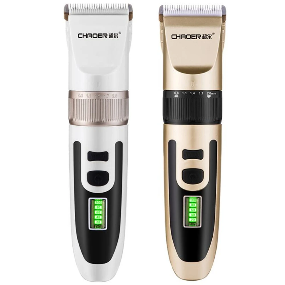 Professional Hair Clipper Rechargeable Hair Trimmer for Men Electric Cutter Ceramic Hair Cutting Machine 18650 Lithium Battery
Professional Hair Clipper Rechargeable Hair Trimmer for Men Electric Cutter Ceramic Hair Cutting Machine 18650 Lithium Battery